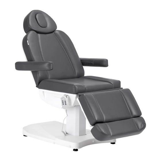 Poltrona Estetica Elettrica Azzurro 803D 3 Motori Grigia