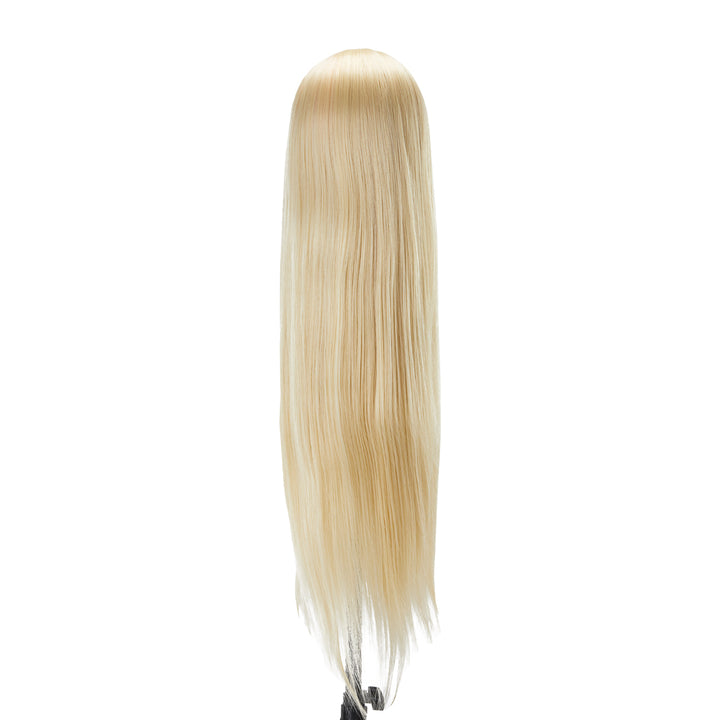 Testina Parrucchiere Gabbiano WZ2 Capelli Sintetici 55 cm Biondo - immagine 4