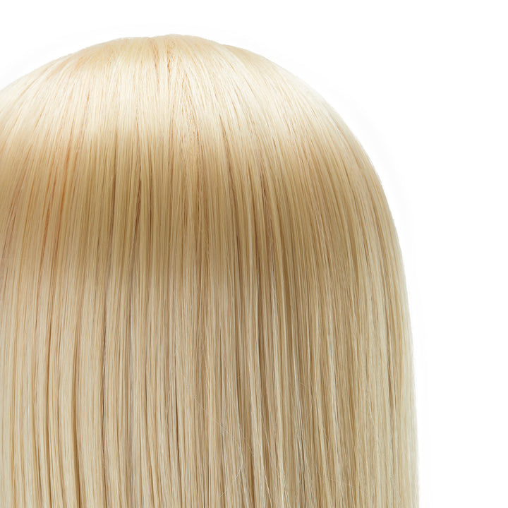 Testina Parrucchiere Gabbiano WZ2 Capelli Sintetici 55 cm Biondo - immagine 5