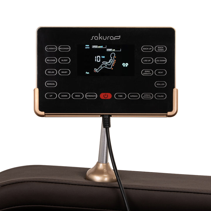 Poltrona Massaggiante Elettrica Sakura Comfort Plus 806 Marrone - immagine 17