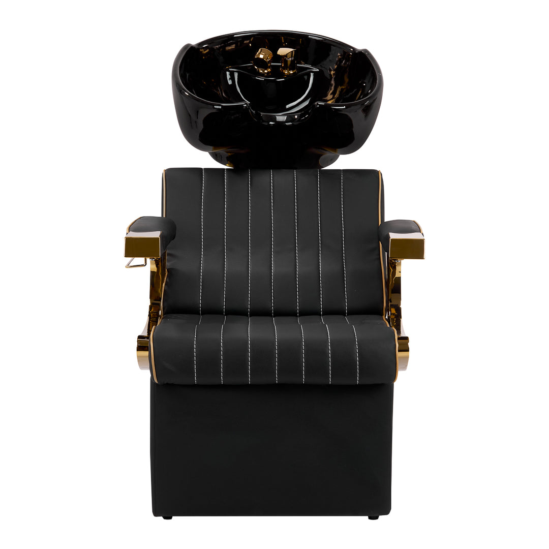 Barber Lavatesta Parrucchiere Gabbiano Marcus Nero-Oro - immagine 3
