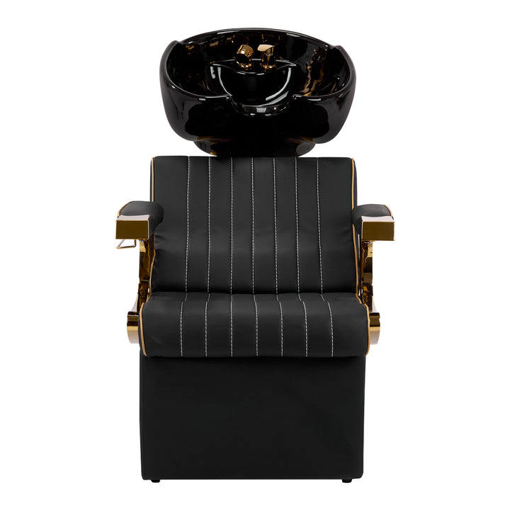 Barber Lavatesta Parrucchiere Gabbiano Marcus Nero-Oro - immagine 3