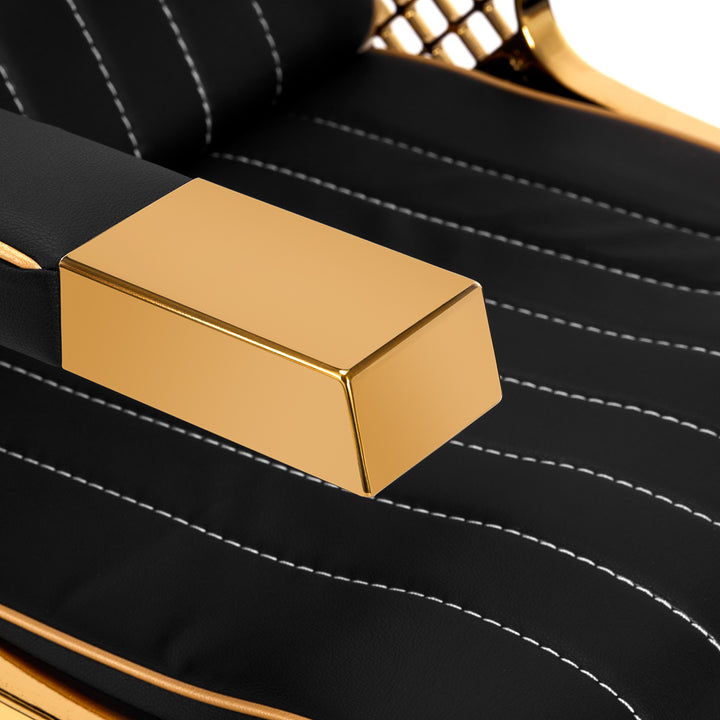 Barber Lavatesta Parrucchiere Gabbiano Marcus Nero-Oro - immagine 5