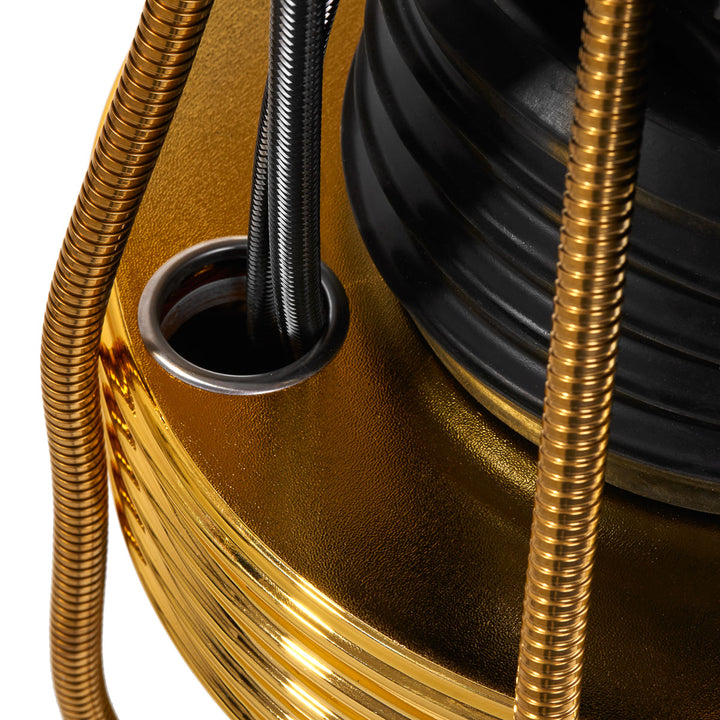 Barber Lavatesta Parrucchiere Gabbiano Marcus Nero-Oro - immagine 9