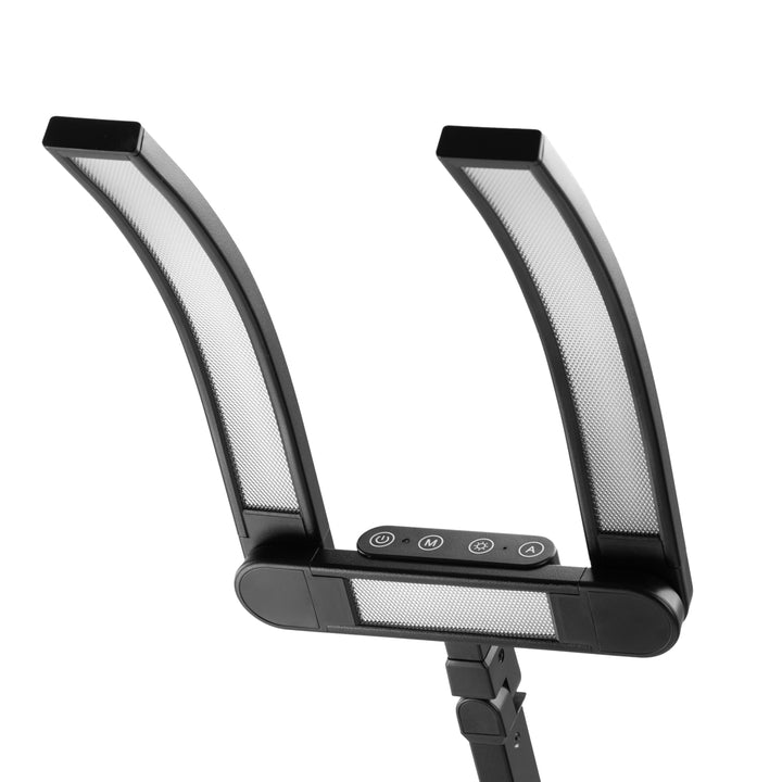 Lampada LED con Morsetto e Colore e Intensità Regolabili Glow L05 Nero - immagine 4
