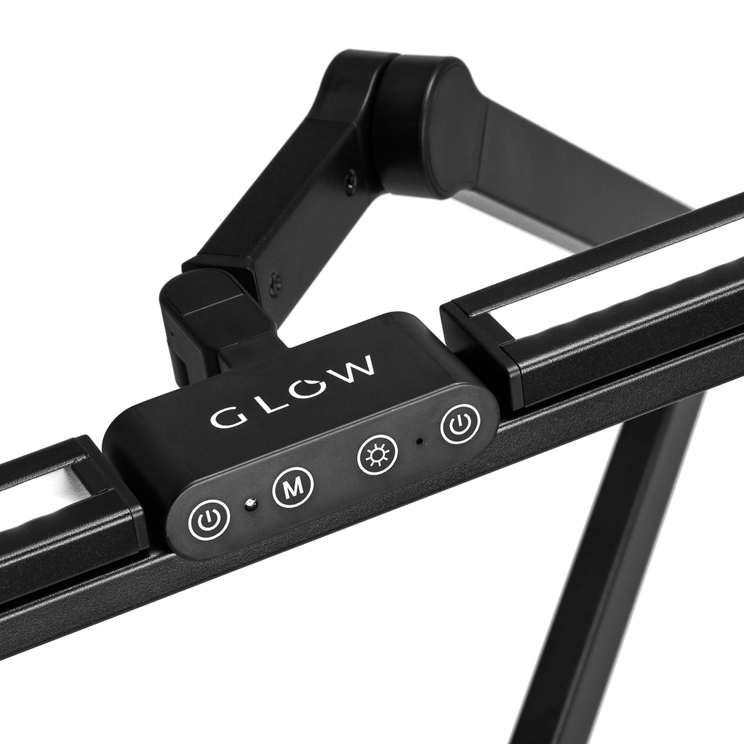 Lampada LED con Morsetto e Colore e Intensità Regolabili Glow L03 Nero - immagine 8