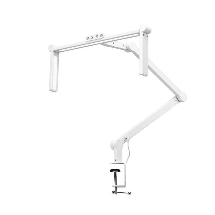 Lampada LED con Morsetto e Colore e Intensità Regolabili Glow L03 Bianco - immagine 3