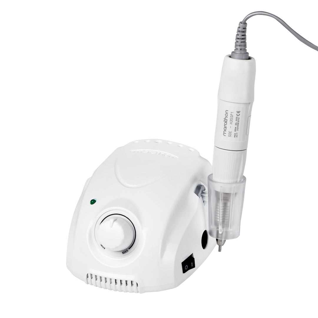 Fresa per Unghie Saeyang Marathon 3 Champion Bianco + H35LSP Bianco - immagine 3