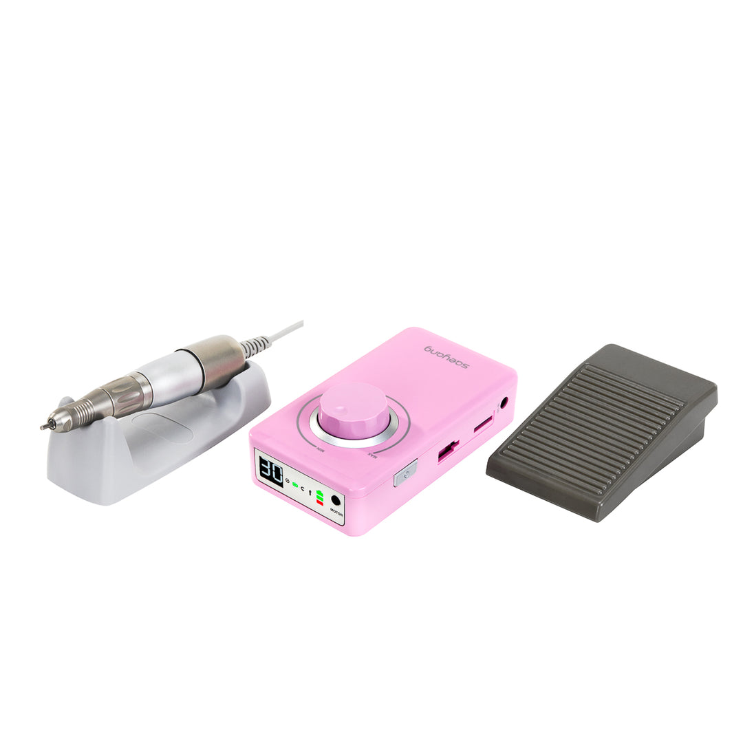 Fresa per Unghie Portatile Saeyang Marathon K38 Mini Rosa