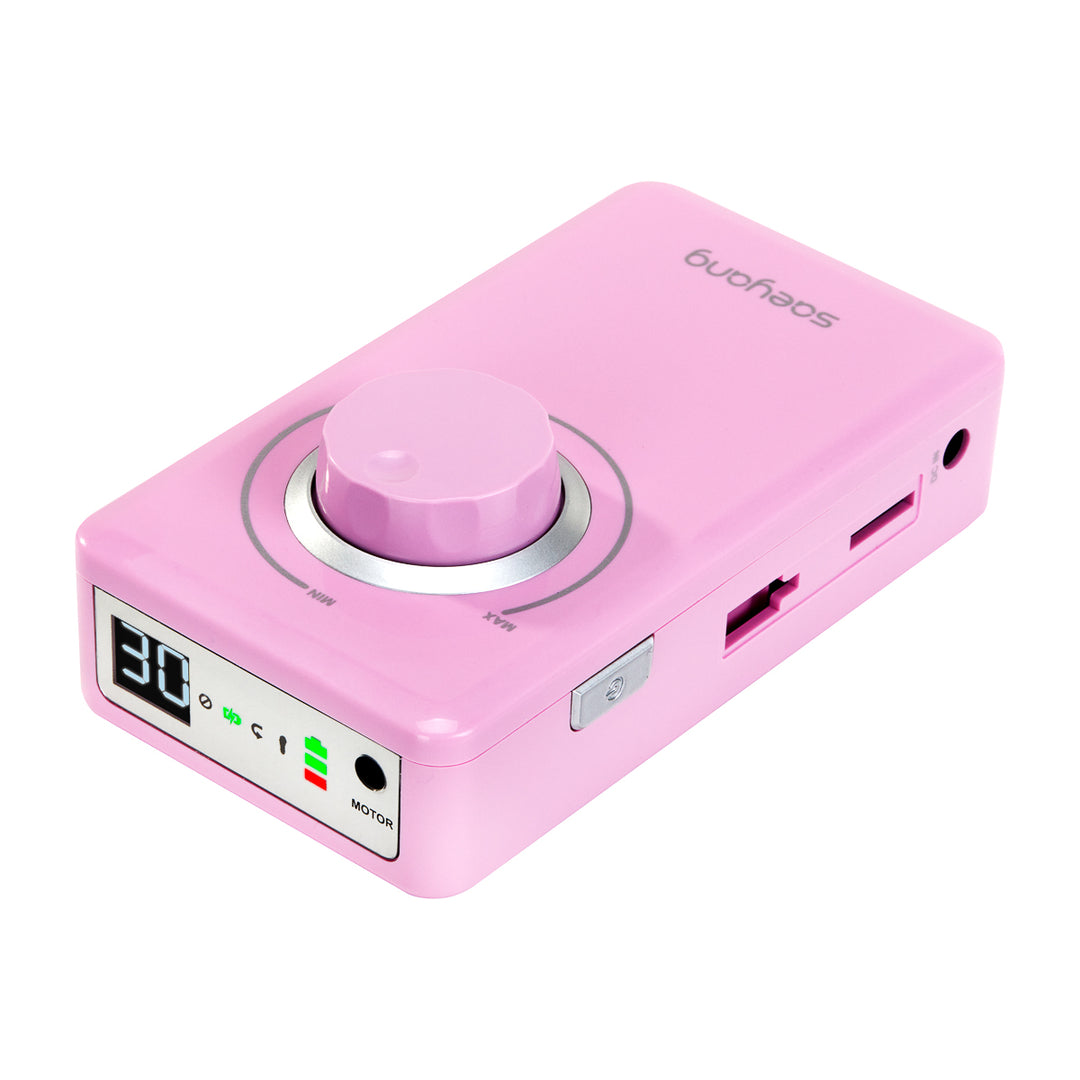 Fresa per Unghie Portatile Saeyang Marathon K38 Mini Rosa