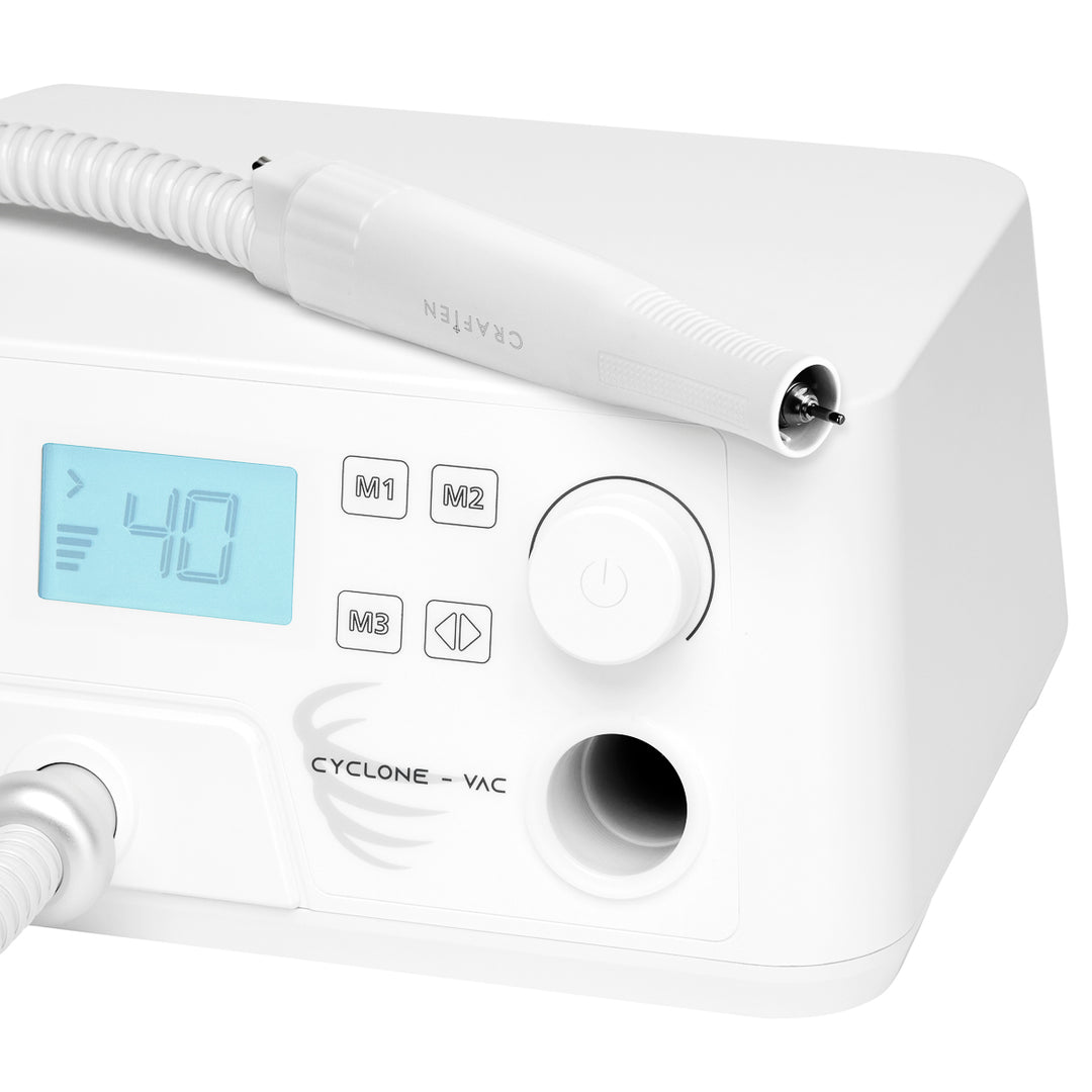 Fresa per Unghie Saeyang Marathon Cyclone con Mobile 969 Bianco - immagine 7