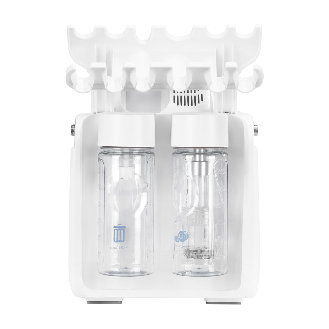 Apparecchio Idrodermoabrasione 6 in 1 Hydrogen H2+ New Generation Bianco - immagine 3