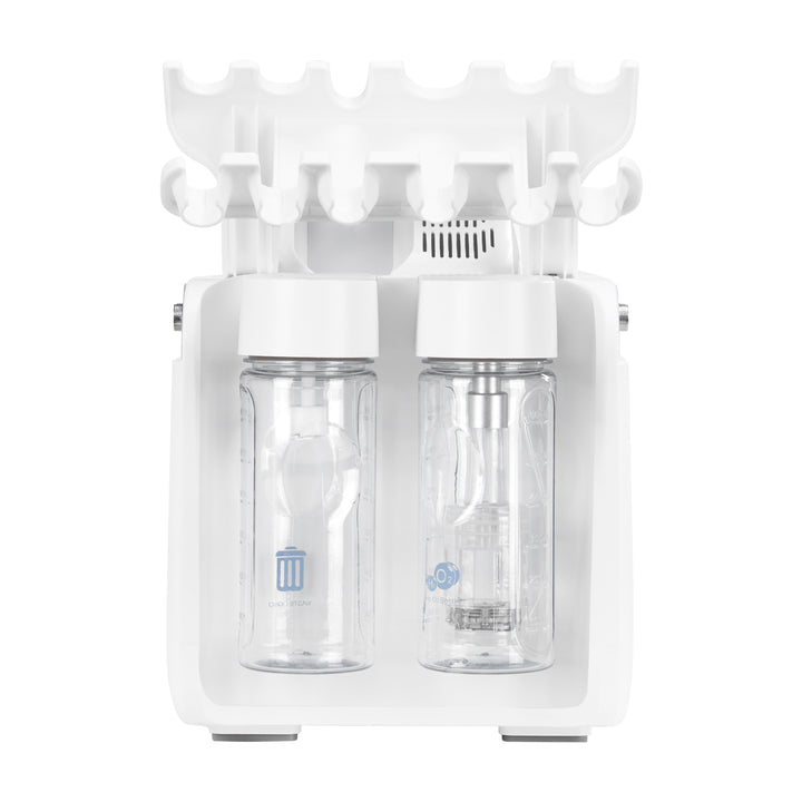 Apparecchio Idrodermoabrasione 6 in 1 Hydrogen H2+ New Generation Bianco - immagine 3