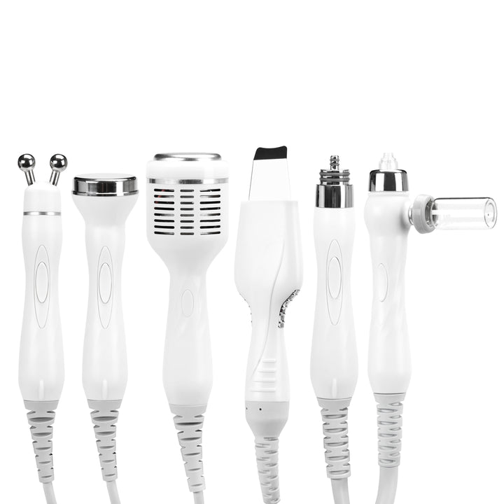 Apparecchio Idrodermoabrasione 6 in 1 Hydrogen H2+ New Generation Bianco - immagine 6