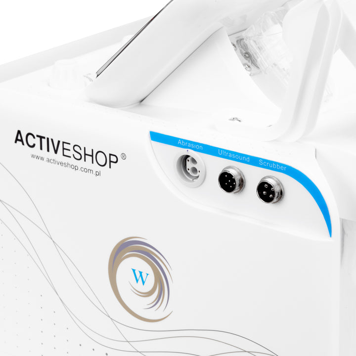 Apparecchio Idrodermoabrasione 6 in 1 Hydrogen H2+ New Generation Bianco - immagine 8