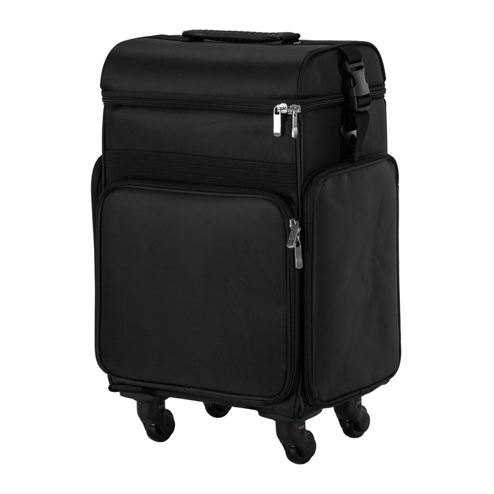 Valigia Trucco Trolley Look 1328 Nero