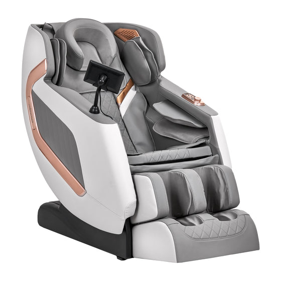 Poltrona Massaggiante Elettrica Sakura 306 Bianco-Grigio