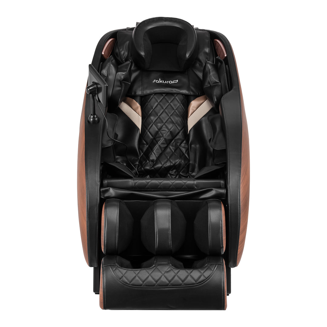 Poltrona massaggiante elettrica Sakura Classic 305 Marrone-Legno - immagine 5