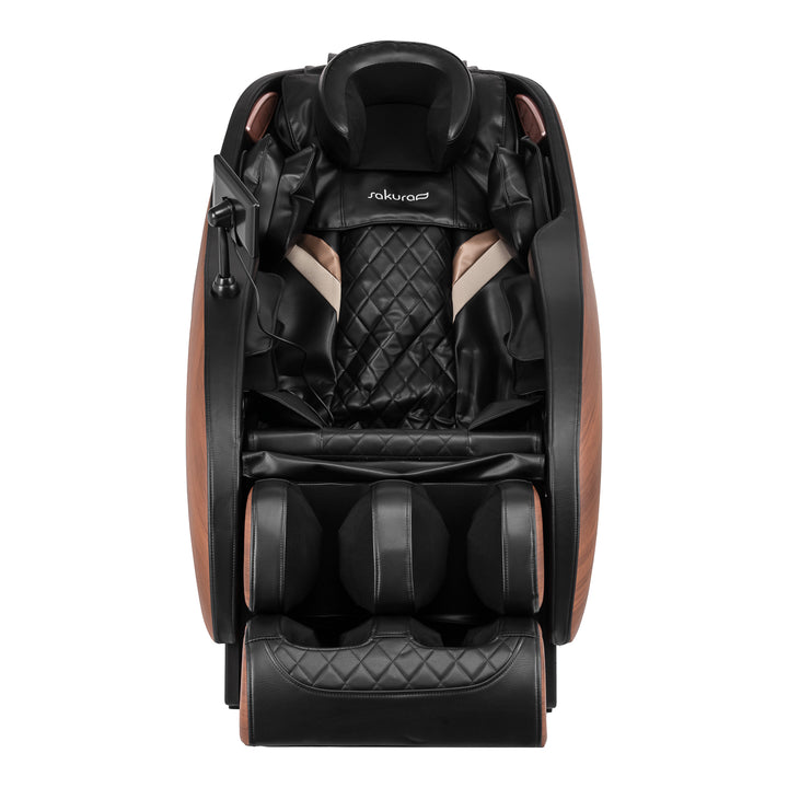 Poltrona massaggiante elettrica Sakura Classic 305 Marrone-Legno - immagine 5