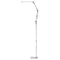 Lampada LED con Treppiede e Colore e Intensità Regolabili Yoga 22W Argento