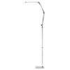 Lampada LED con Treppiede e Colore e Intensità Regolabili Yoga 22W Argento