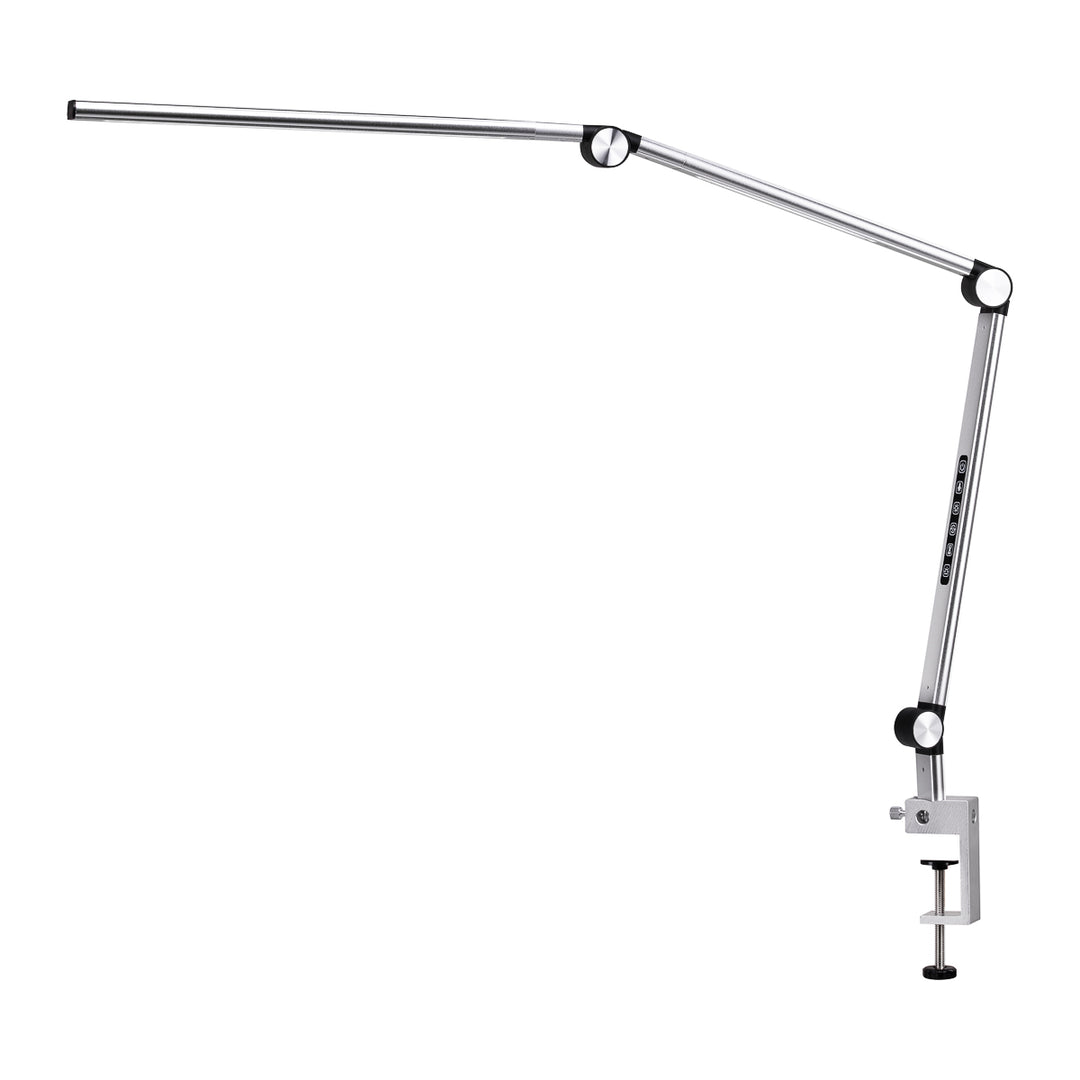 Lampada LED con Treppiede e Colore e Intensità Regolabili Yoga 22W Argento - immagine 3