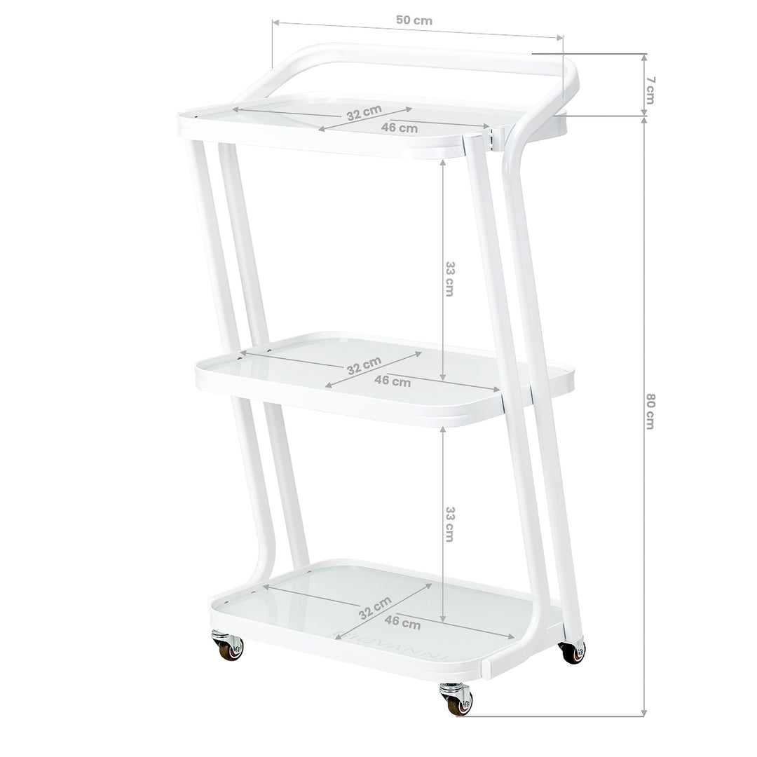 Carrello Estetista Giovanni H6701 Bianco - immagine 8