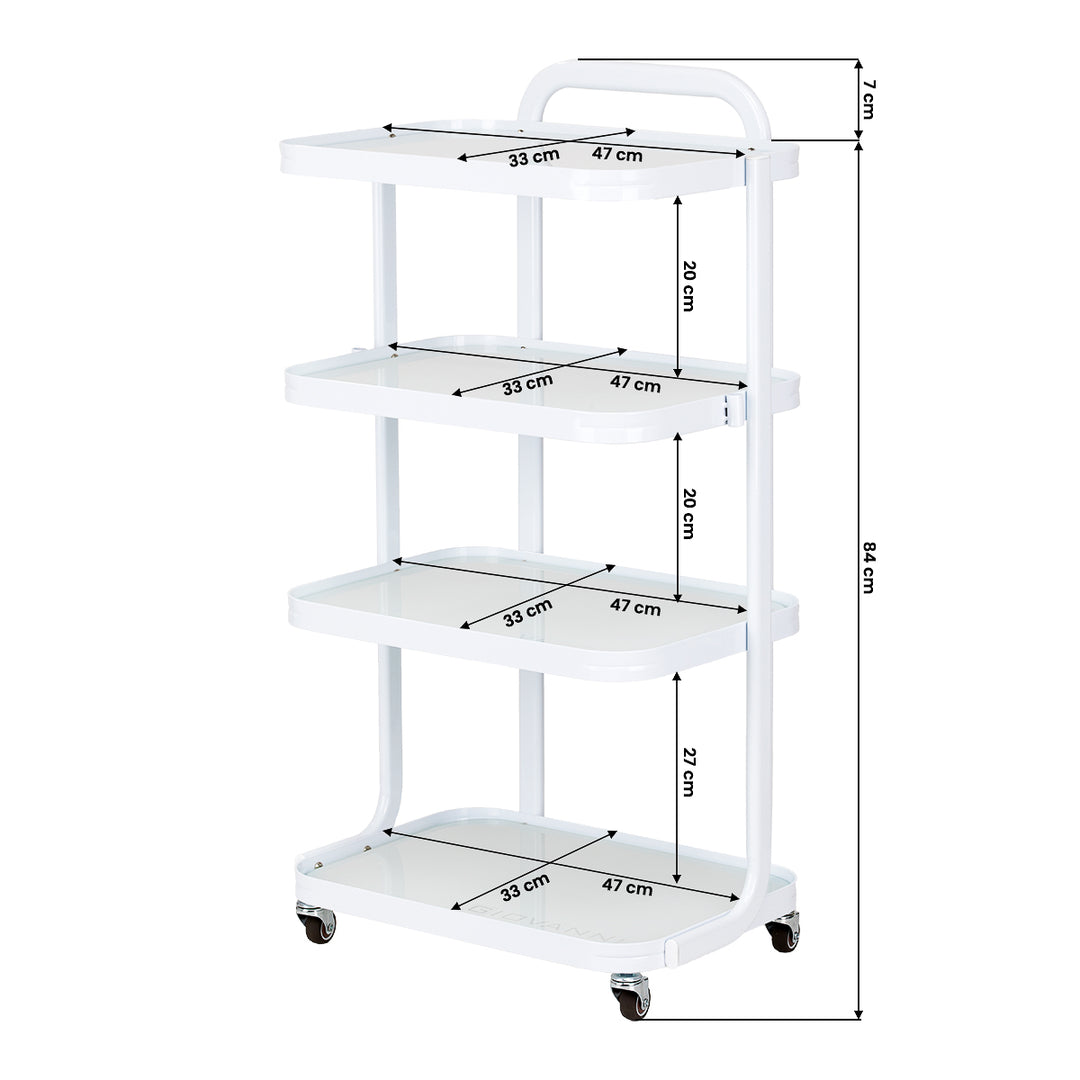 Carrello Estetista Giovanni H6702 Bianco - immagine 9