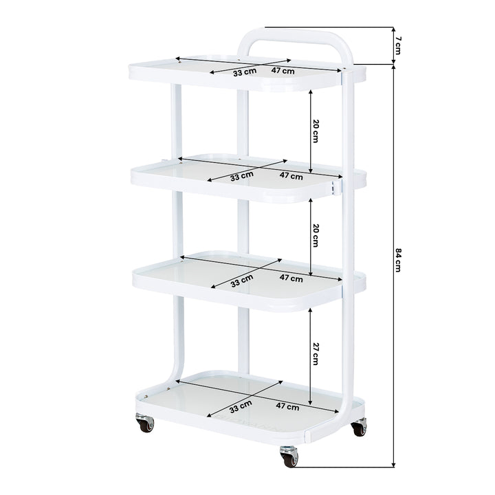 Carrello Estetista Giovanni H6702 Bianco - immagine 9