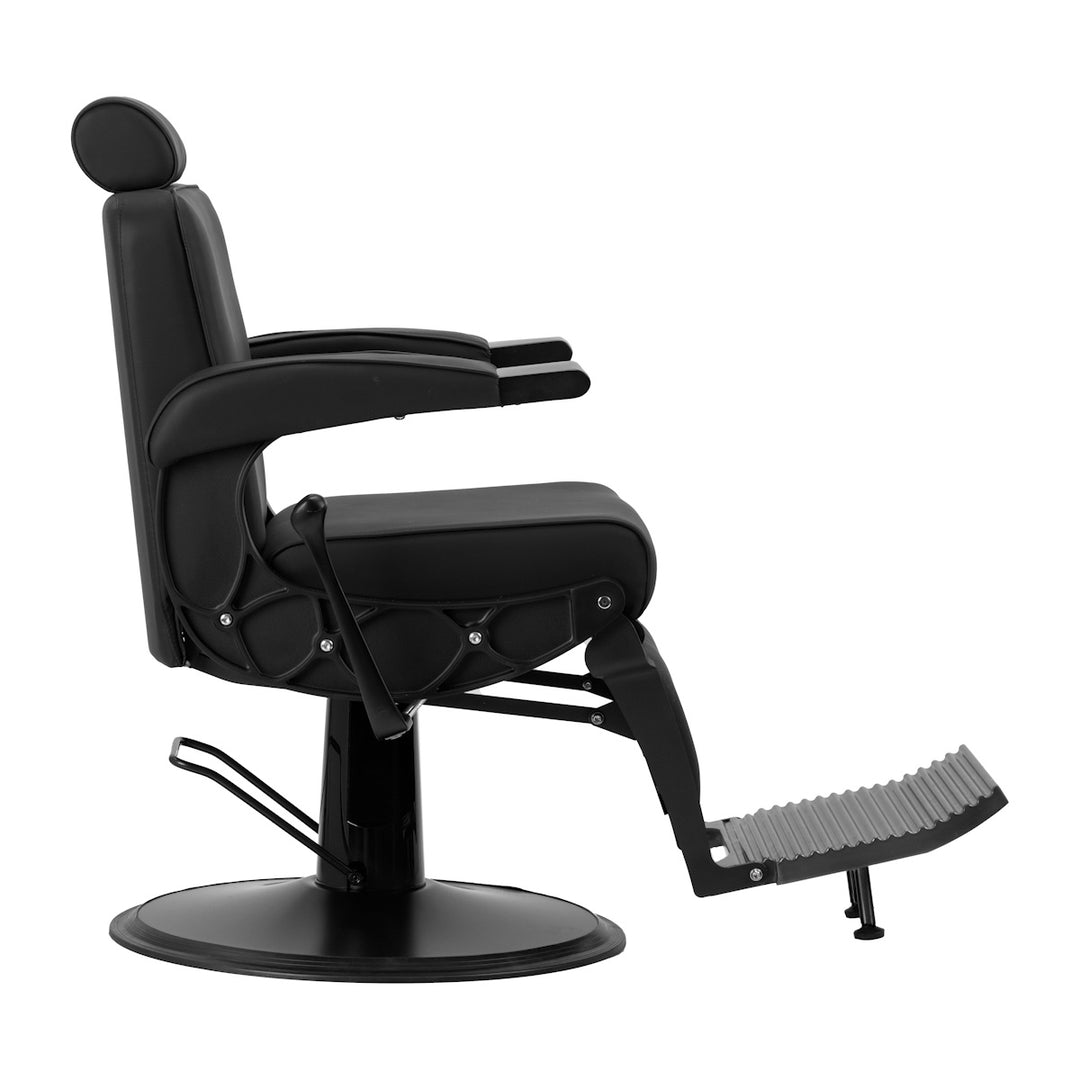 Poltrona Barbiere Gabbiano Continental Nero - immagine 4