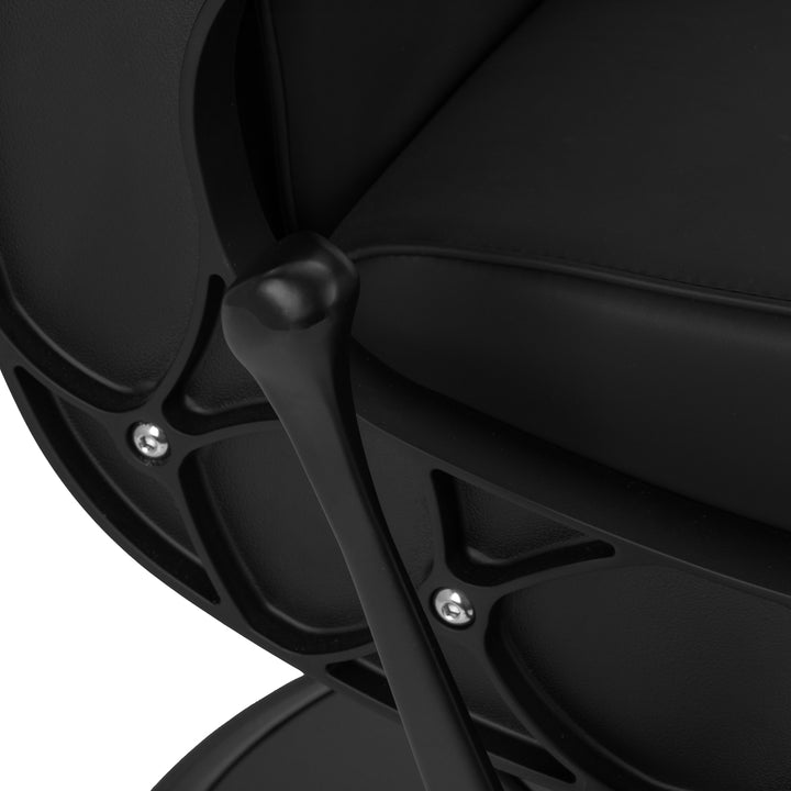 Poltrona Barbiere Gabbiano Continental Nero - immagine 6