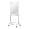 Postazione barbiere mobile Gabbiano bifacciale MI-03 Bianco