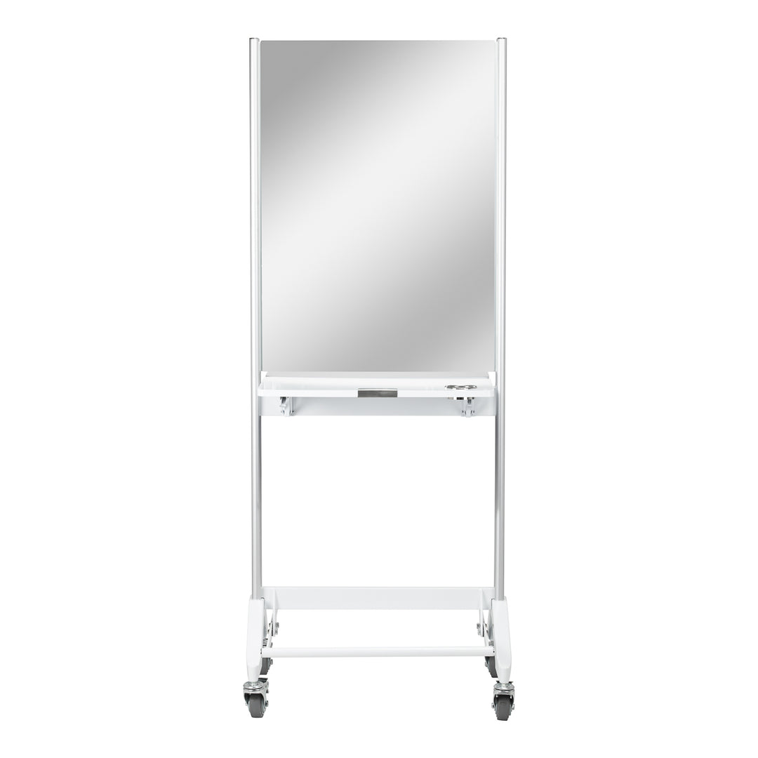 Postazione barbiere mobile Gabbiano bifacciale MI-03 Bianco - immagine 2