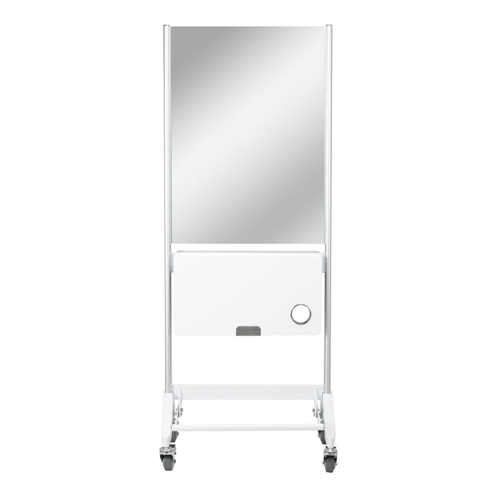 Postazione barbiere mobile Gabbiano bifacciale MI-03 Bianco - immagine 3