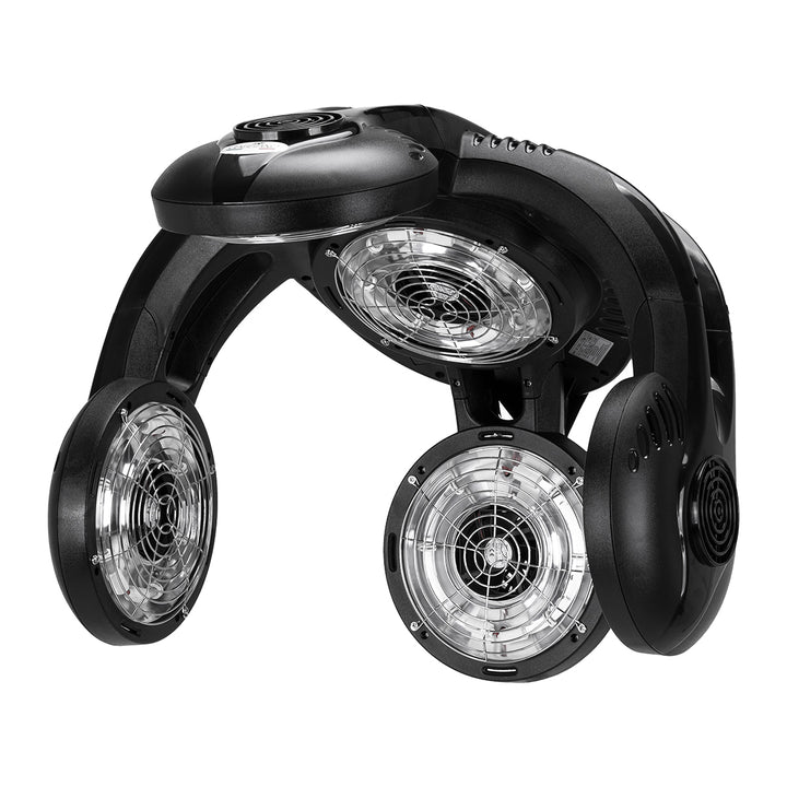 Casco Asciugacapelli a Muro Gabbiano GD-505W Infrarossi Nero - immagine 2