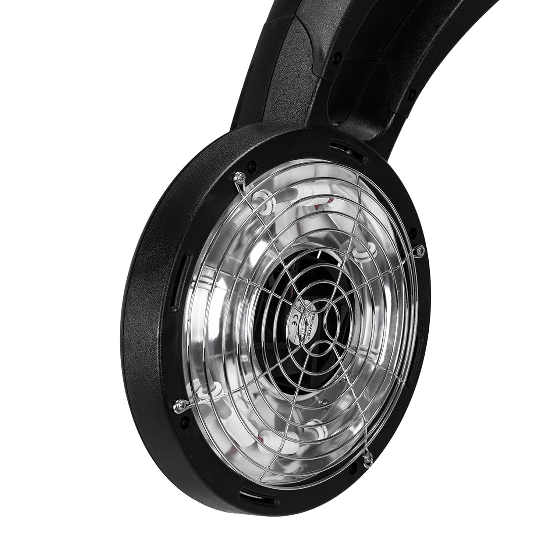 Casco Asciugacapelli a Muro Gabbiano GD-505W Infrarossi Nero - immagine 3
