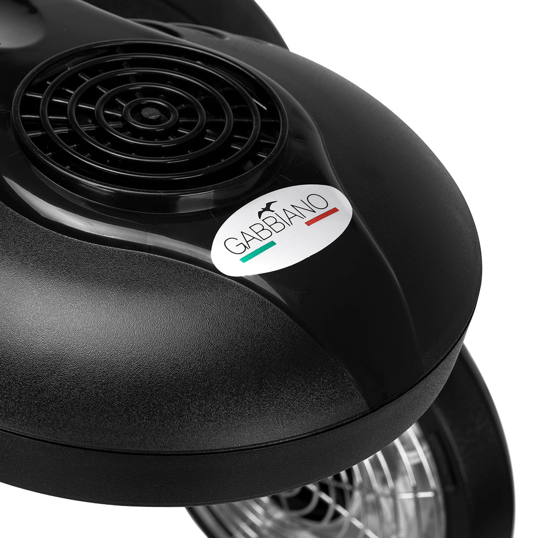 Casco Asciugacapelli a Muro Gabbiano GD-505W Infrarossi Nero - immagine 5