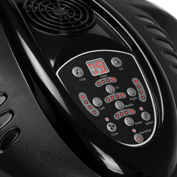 Casco Asciugacapelli a Muro Gabbiano GD-505W Infrarossi Nero - immagine 6