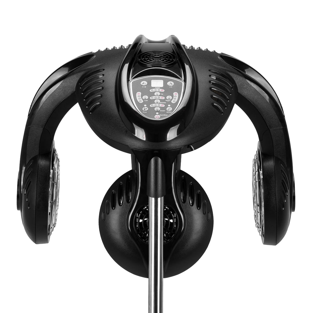 Casco Asciugacapelli su Stativo Gabbiano GL-505S Infrazone Nero - immagine 7