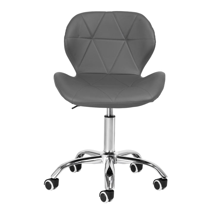 Sedia da Salone Regolabile con ruote 4Rico QS-06 Grigio - immagine 3