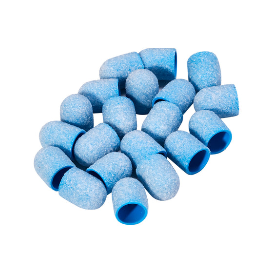 Exo Bande di sabbia Curvo Med 10 mm Blu Forte #80 20x