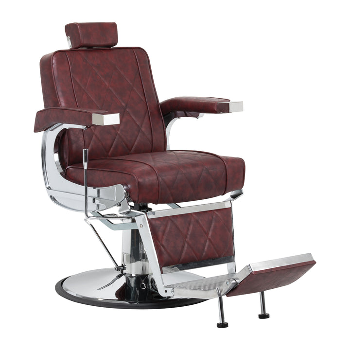 Poltrona Barbiere Hair System BM88066 Bordeaux