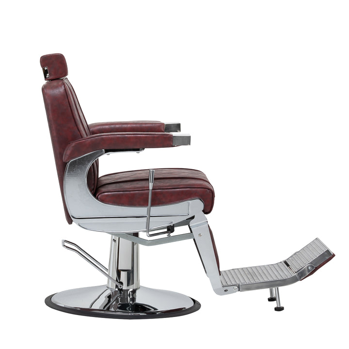 Poltrona Barbiere Hair System BM88066 Bordeaux - immagine 2