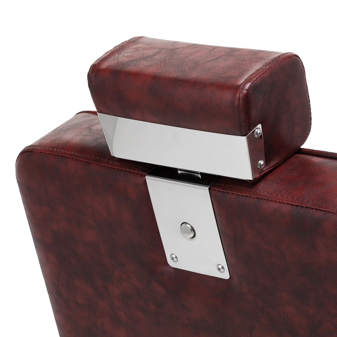 Poltrona Barbiere Hair System BM88066 Bordeaux - immagine 11