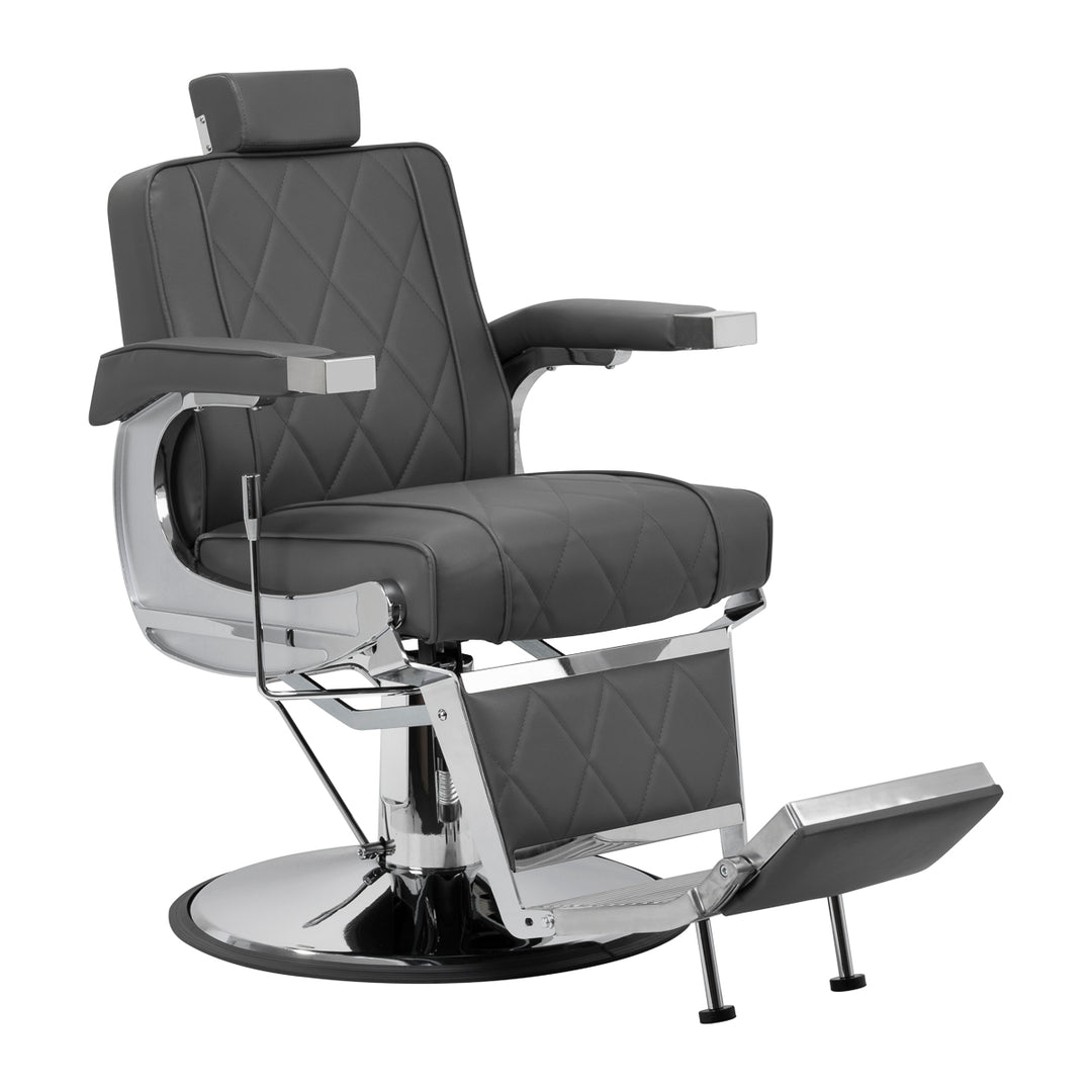 Poltrona Barbiere Hair System BM88066 Grigio