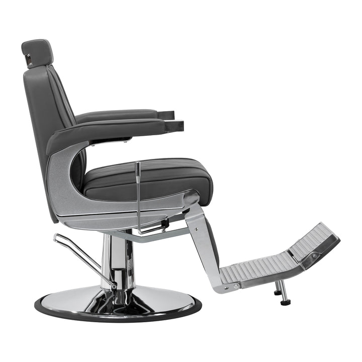 Poltrona Barbiere Hair System BM88066 Grigio - immagine 2