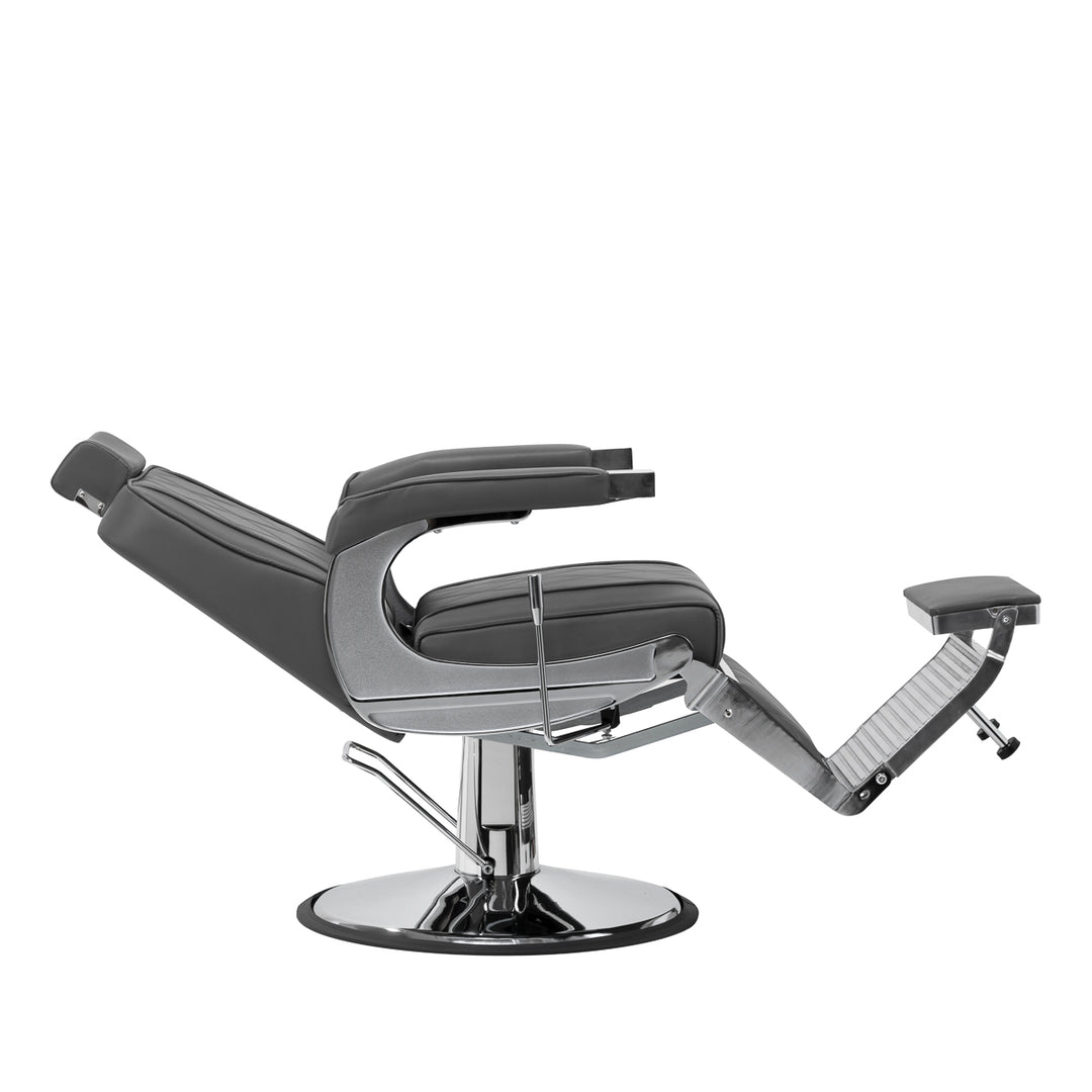 Poltrona Barbiere Hair System BM88066 Grigio - immagine 3