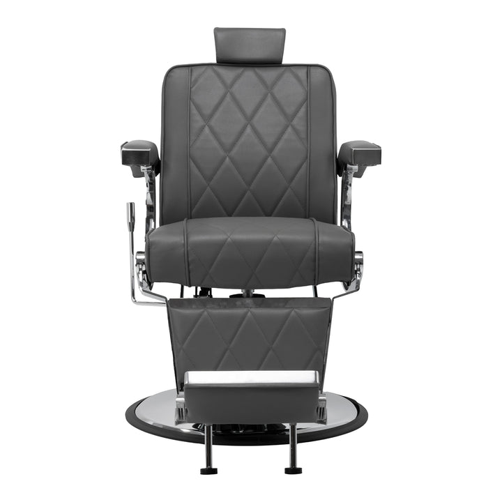 Poltrona Barbiere Hair System BM88066 Grigio - immagine 4