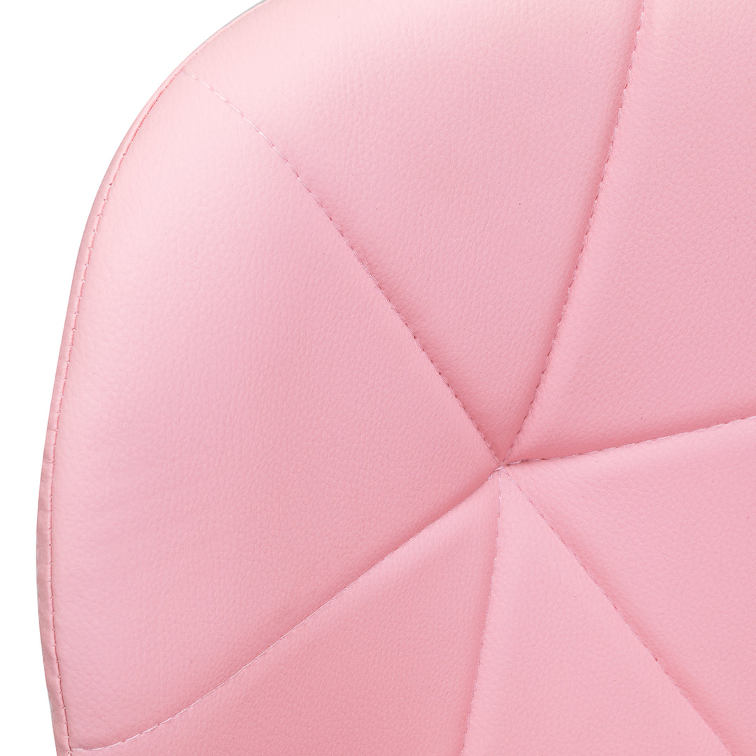 Sedia da salone con ruote regolabile 4Rico QS-06 Oro-Rosa