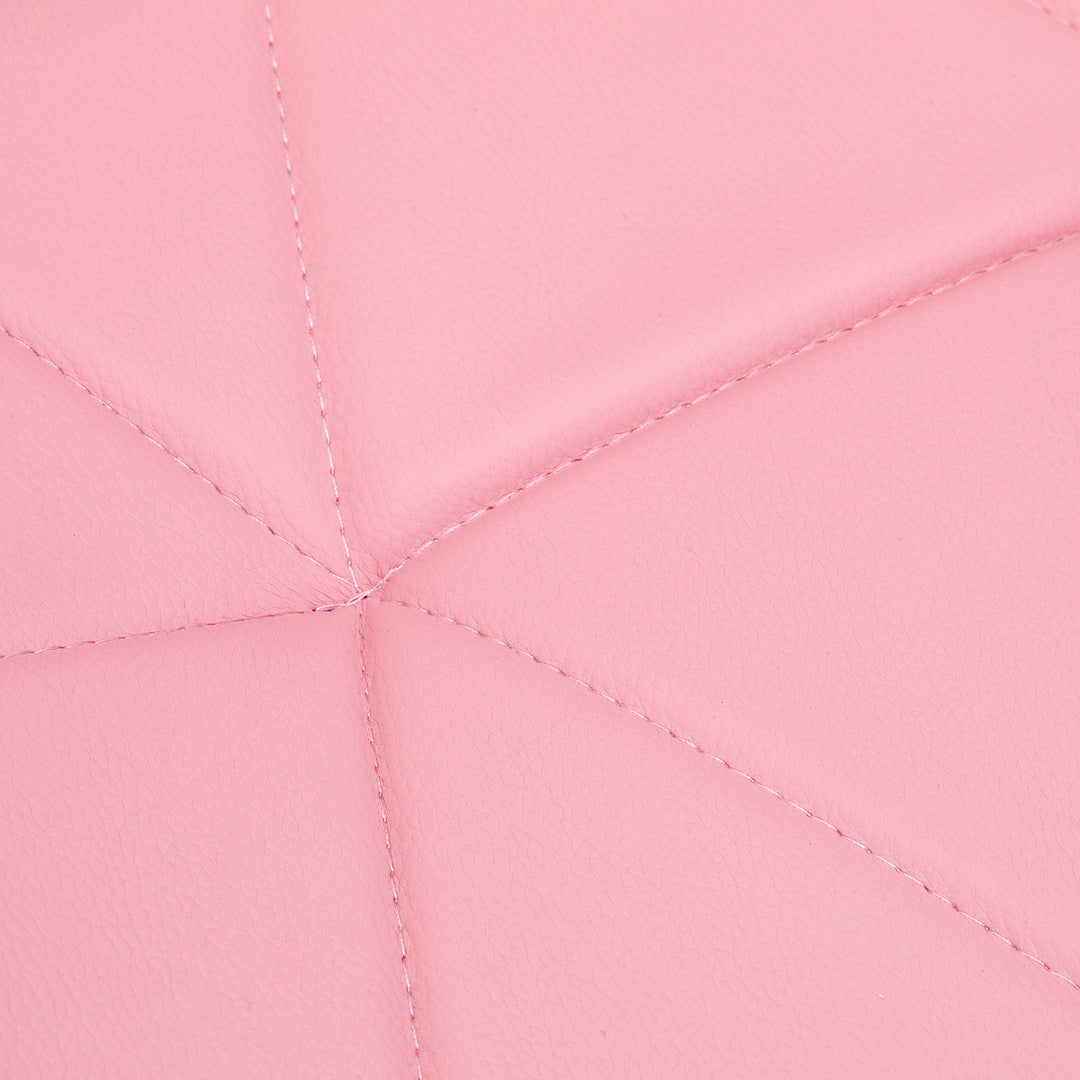 Sedia da salone con ruote regolabile 4Rico QS-06 Oro-Rosa